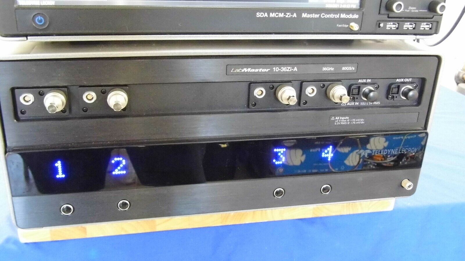 LeCroy LabMaster 10-36Zi-A & SDM-Zi-A, 36GHz 80GS/s oscilloscope w/ factory cal LeCroy LabMaster 10-36Zi-A & SDM-Zi-A, 36GHz 80GS/s oscilloscope w/ factory cal